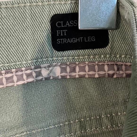 Lee Platinum Label Embellished Green Denim Jeans - Picture 4 of 8